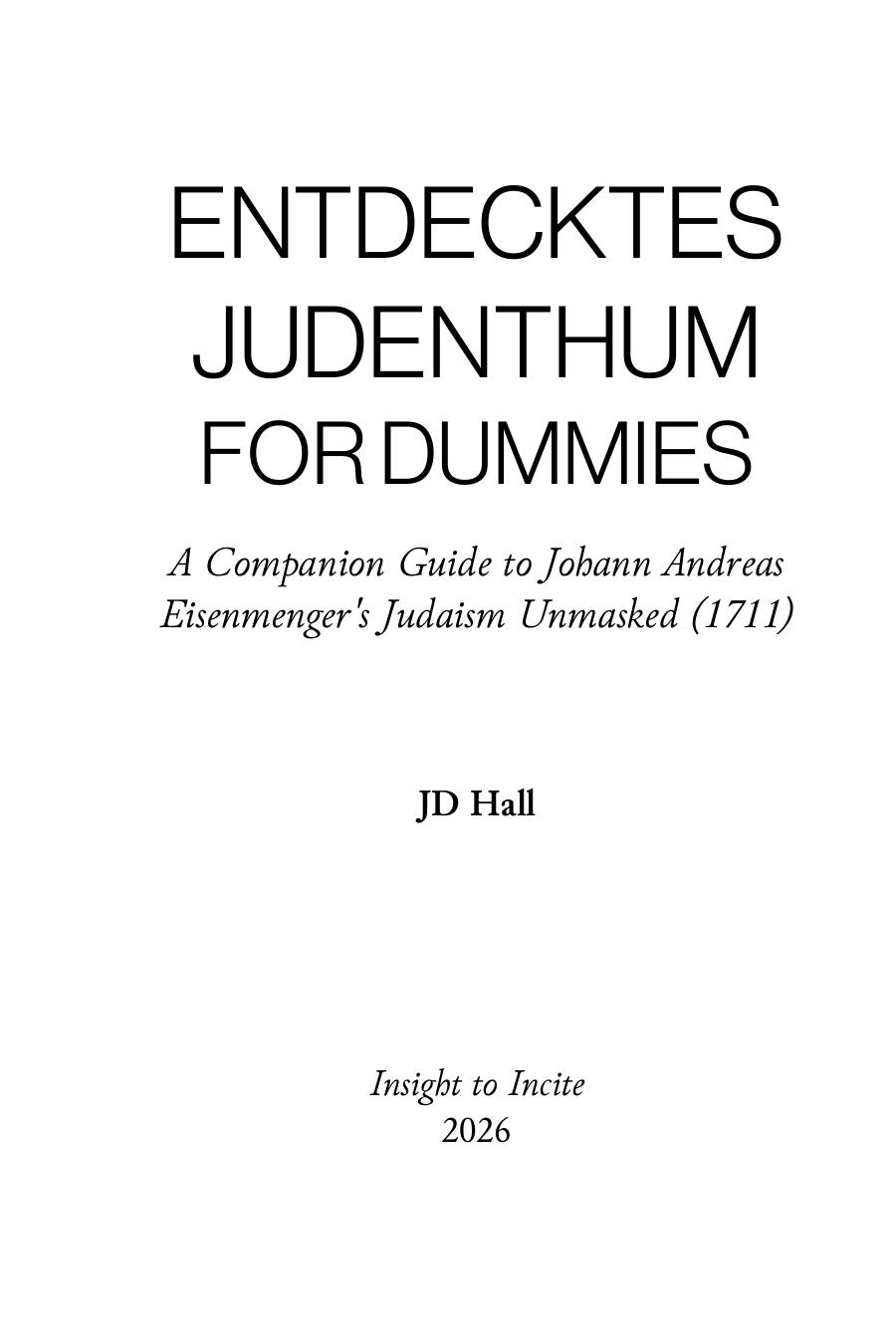 ENTDECKTES JUDENTHUM FOR DUMMIES